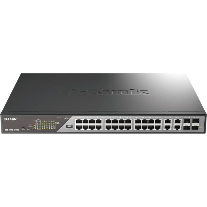 D-Link DSS-200G-28MPP Switch Gestionado 28 Puertos Gigabit PoE++
